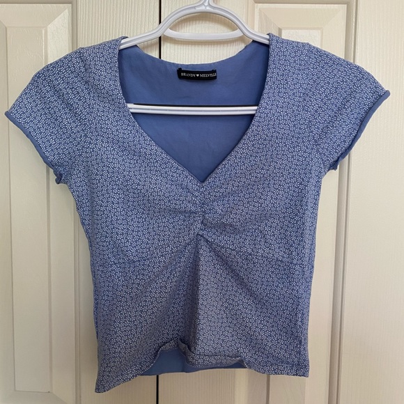 Brandy Melville Tops - Brandy Melville Blue Top